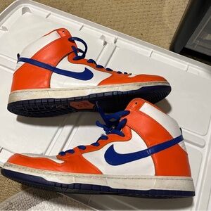 Nike SB Dunk High TRD QS Danny Supa Orange Blue White AH0471-841 Size 14